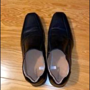 Black Leather Dress Shoes Sz 12